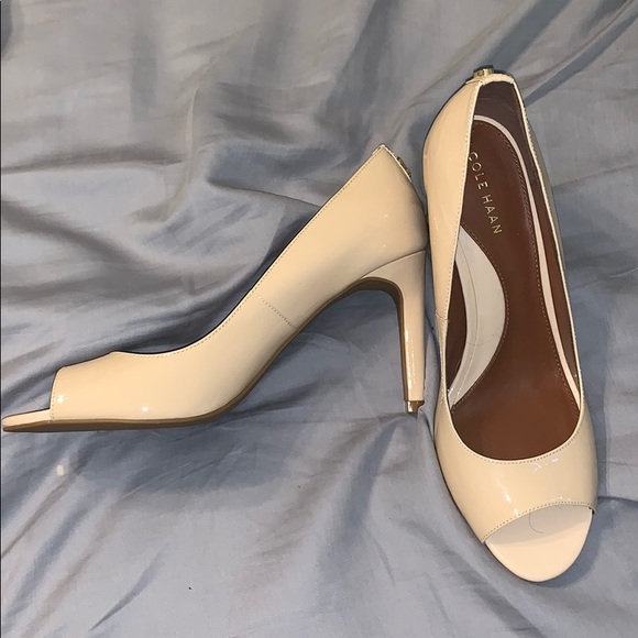 Cole Haan Women’s Beige Heels - Picture 2 of 3